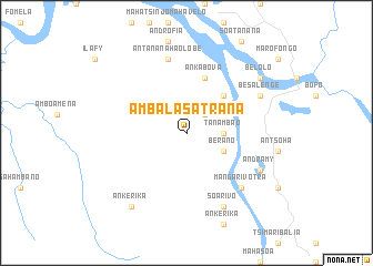 map of Ambalasatrana