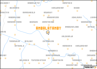 map of Ambalatamby