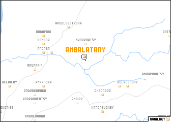 map of Ambalatany
