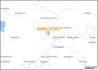 map of Ambalatany