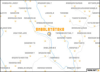 map of Ambalatataka