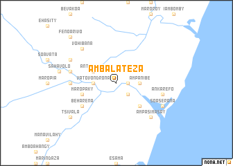 map of Ambalateza