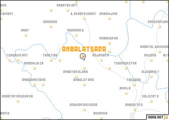 map of Ambalatsara