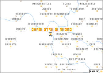 map of Ambalatsilalovana