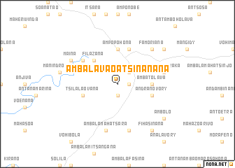 map of Ambalavao Atsinanana