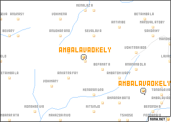 map of Ambalavaokely