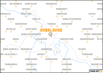 map of Ambalavao