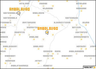 map of Ambalavao