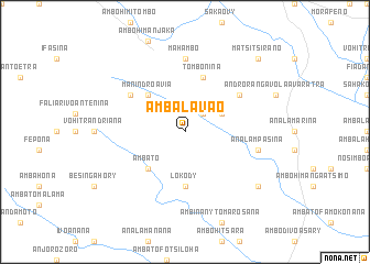 map of Ambalavao