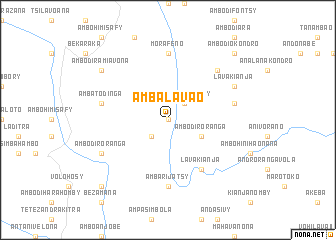 map of Ambalavao