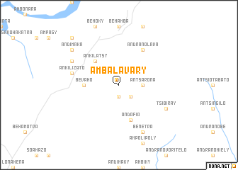 map of Ambalavary