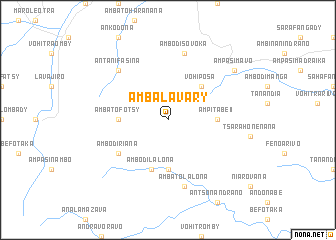 map of Ambalavary