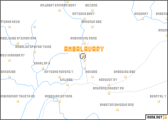 map of Ambalavary