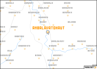 map of Ambalavato Haut