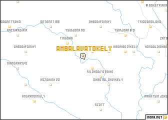 map of Ambalavatokely