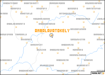 map of Ambalavatokely