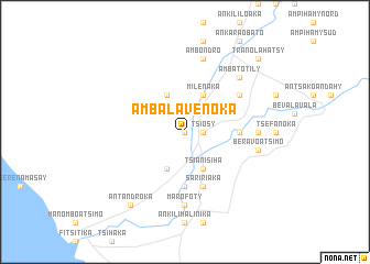 map of Ambalavenoka