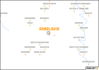 map of Ambalavia