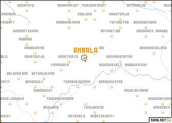 map of Ambala