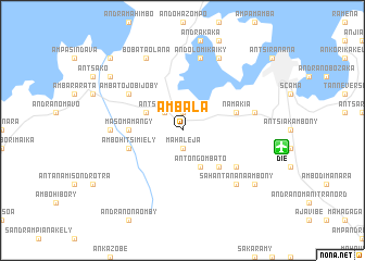map of Ambala