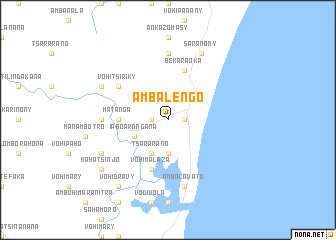 map of Ambalengo