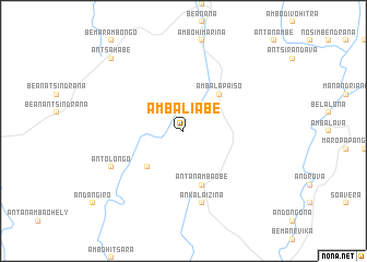 map of Ambaliabe