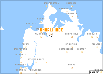 map of Ambalihabe