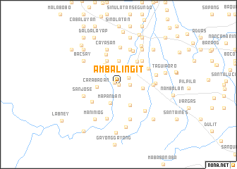 map of Ambaliñgit