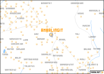 map of Ambalingit