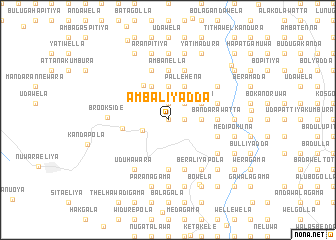 map of Ambaliyadda