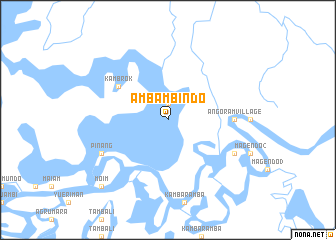 map of Ambambindo