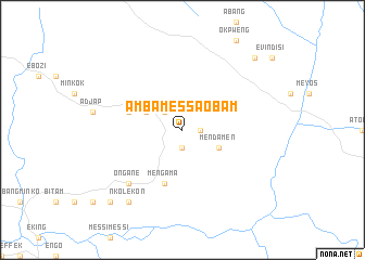 map of Ambam Essaobam