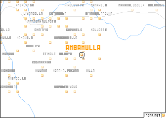 map of Ambamulla