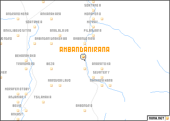 map of Ambandanirana