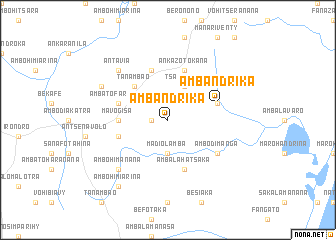 map of Ambandrika