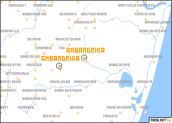 map of Ambandrika