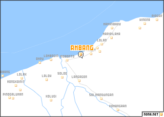 map of Ambang