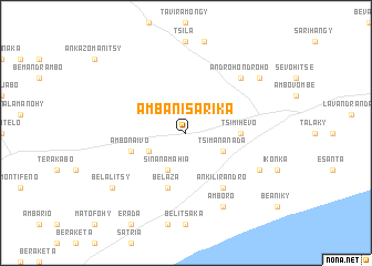 map of Ambanisarika