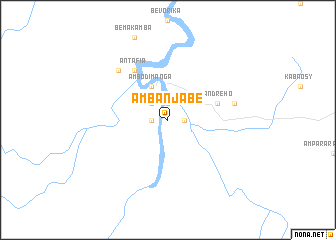 map of Ambanjabe