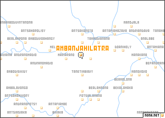 map of Ambanjahilatra