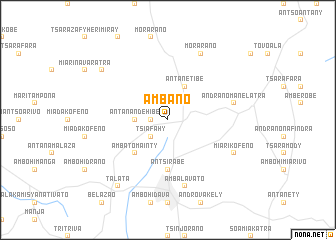 map of Ambano