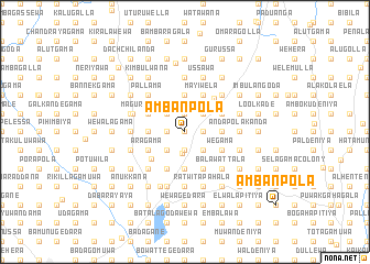 map of Ambanpola