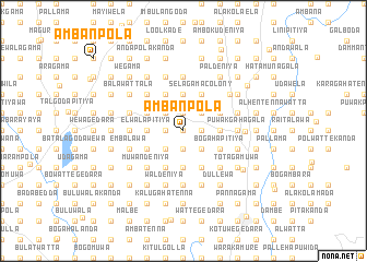 map of Ambanpola