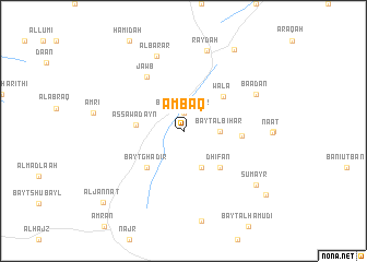 map of ‘Ambāq