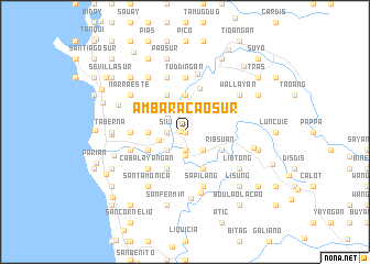 map of Ambaracao Sur