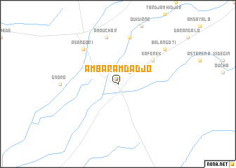 map of Am Baram Dadjo