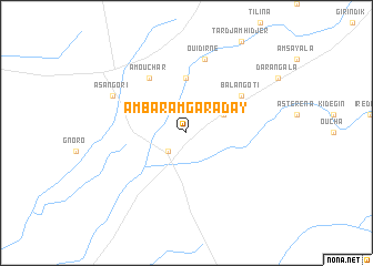map of Am Baram Garaday