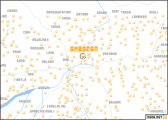 map of Ambārān