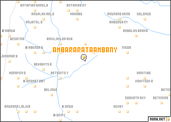 map of Ambararata Ambany