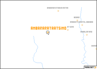 map of Ambararata Atsimo